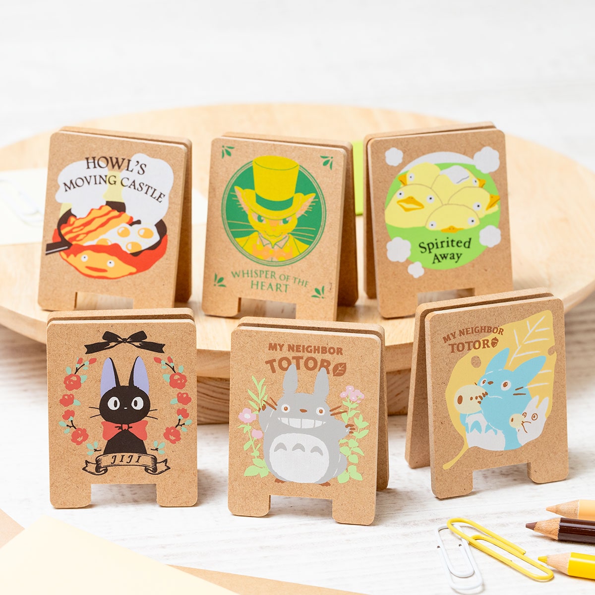 耳をすませば 木製スタンドクリップ | どんぐり共和国そらのうえ店