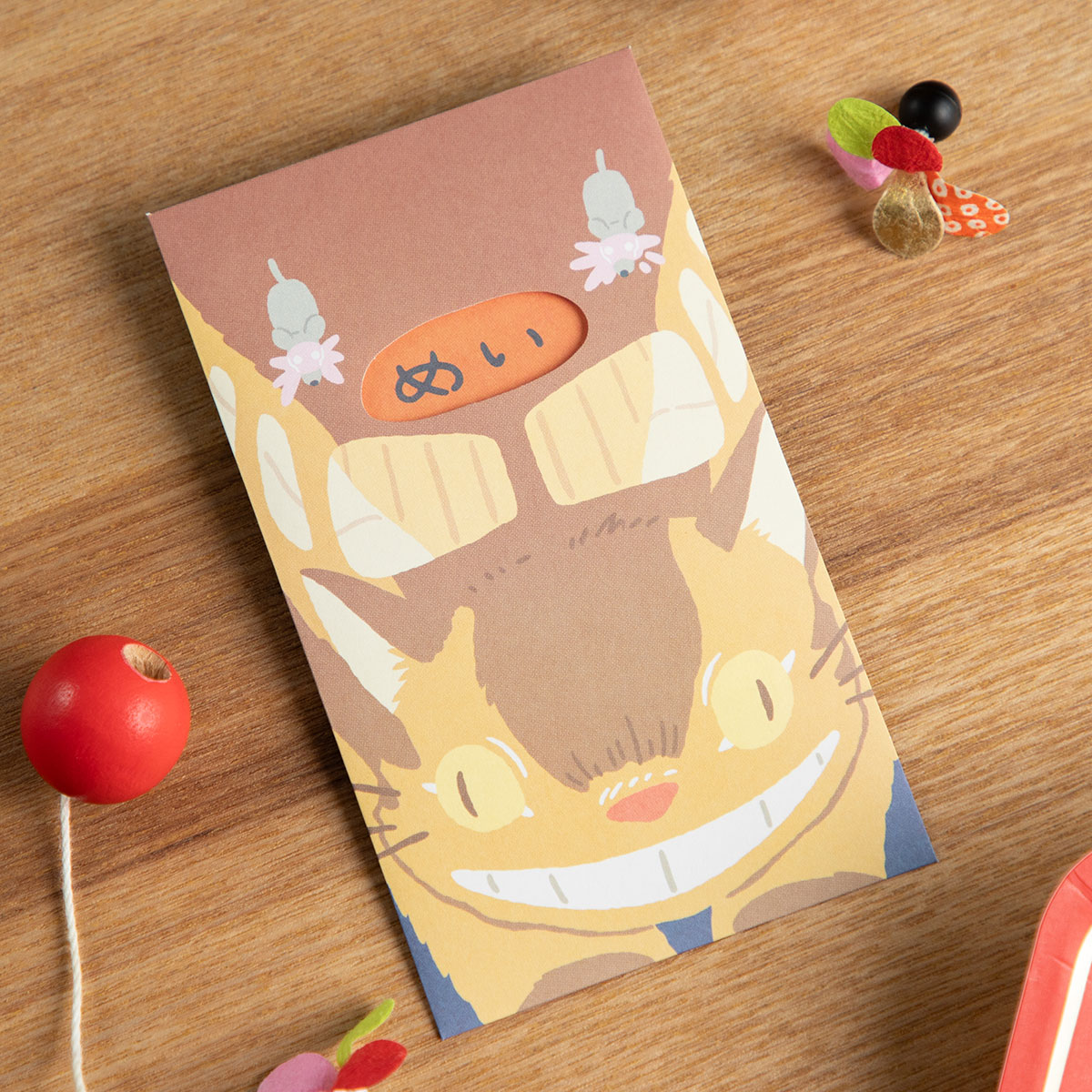 となりのトトロ 窓付きポチ袋 ネコバス | どんぐり共和国そらのうえ店