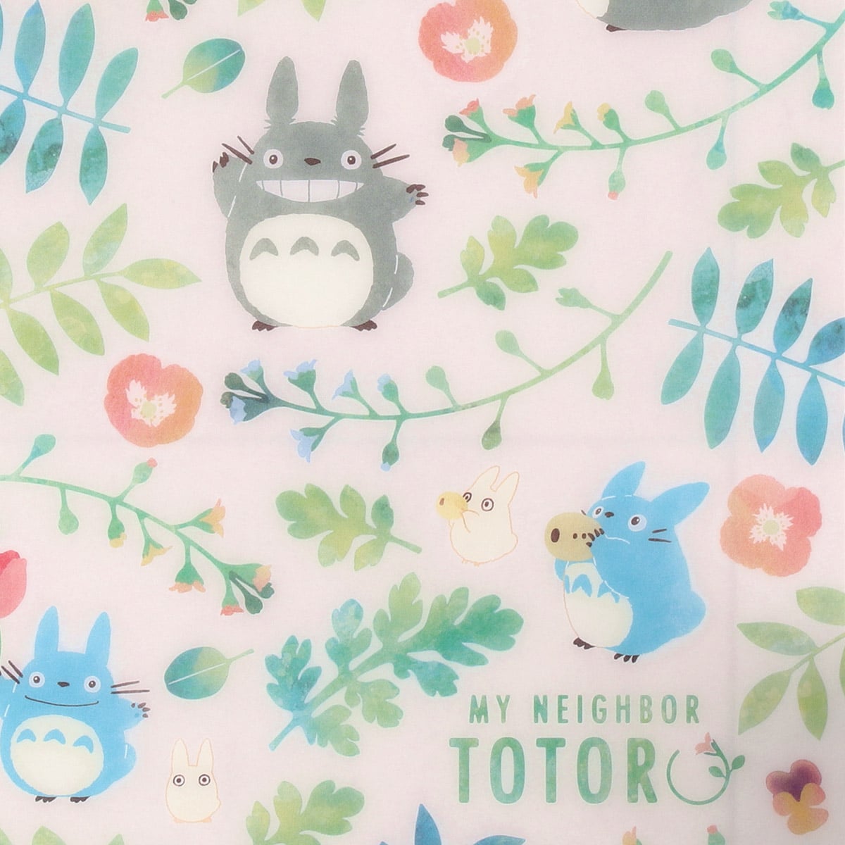 となりのトトロ 下敷き カラフルリーフ柄 | どんぐり共和国そらのうえ店