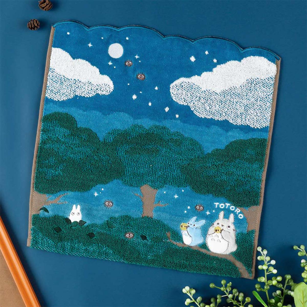 となりのトトロ 「月夜の晩に」 ウォッシュタオル | どんぐり共和国