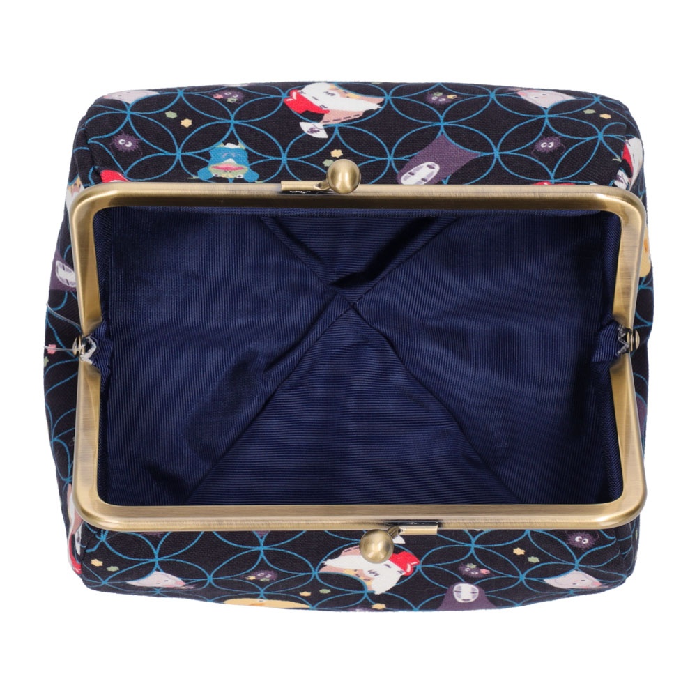 千と千尋の神隠し 「神々と金平糖」 マチ付口金ポーチ | どんぐり