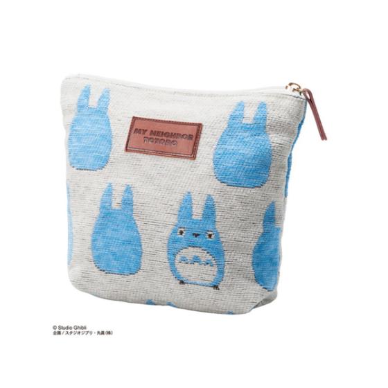 となりのトトロ 「中トトロシルエット」 ゴブラン ポーチ