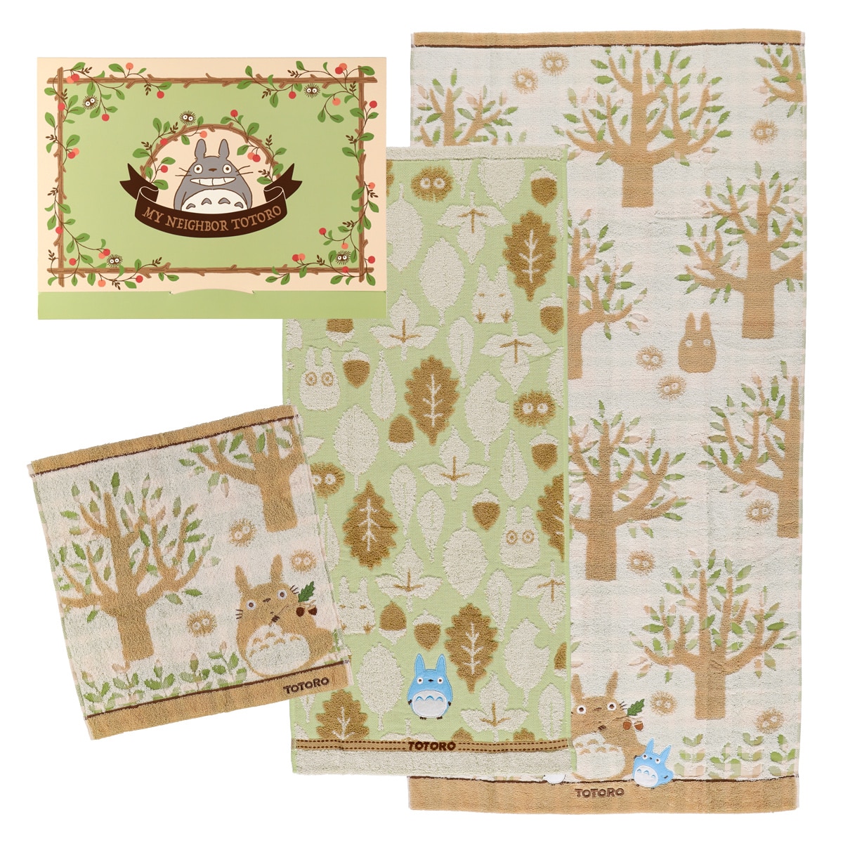 TOSHIRO☆プロフ必読☆　59枚セット となりのトトロ「秋のひととき」ミニタオル | どんぐり共和国そらのうえ店