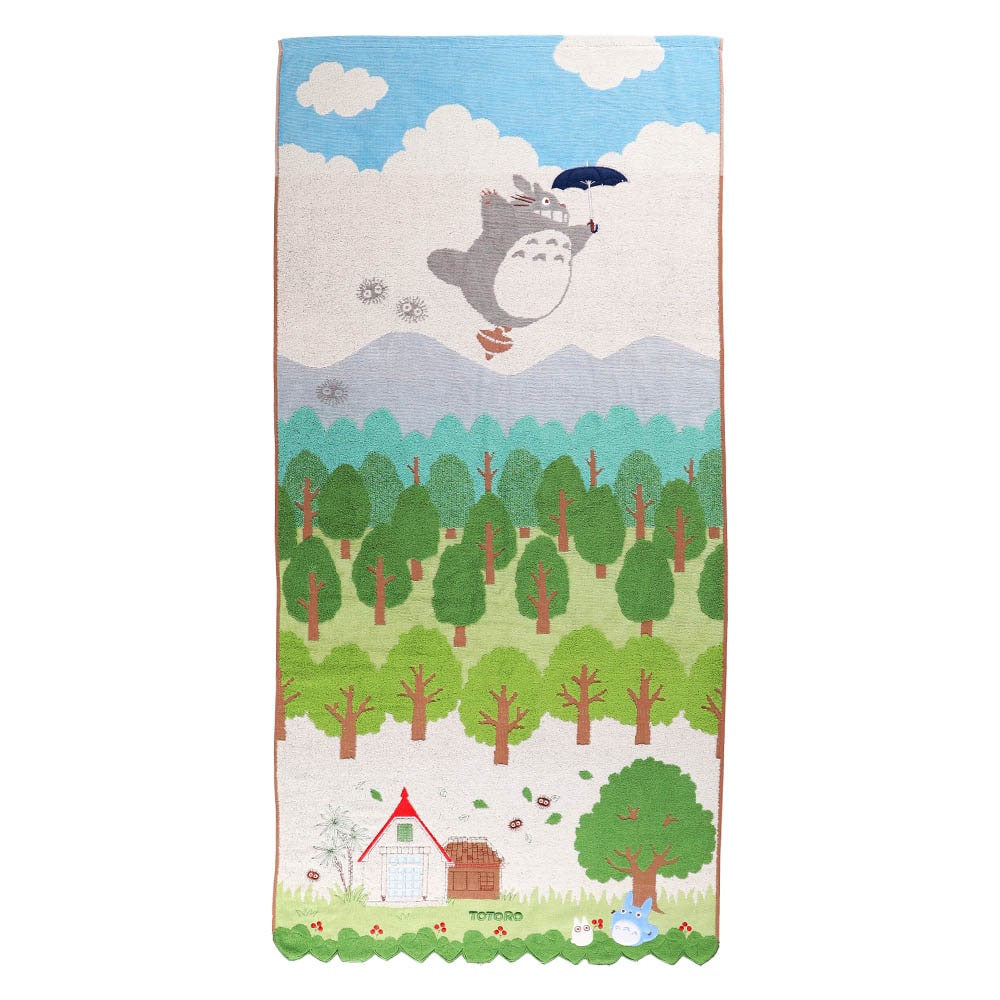 となりのトトロ ｢空の散歩｣ バスタオル | どんぐり共和国そらのうえ店