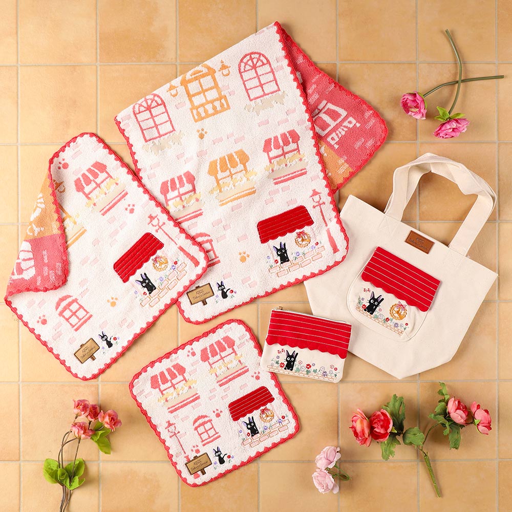 魔女の宅急便 ｢屋根の下で｣ ウォッシュタオル | どんぐり共和国そらの