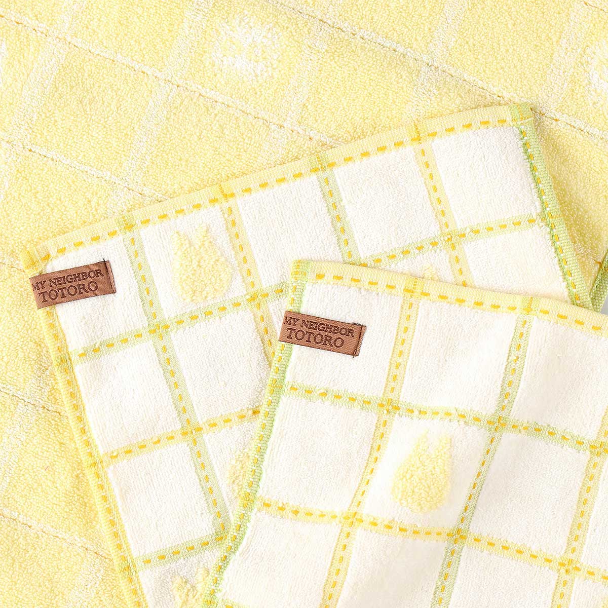 となりのトトロ ｢ワッフルトトロ｣ フェイスタオル | どんぐり共和国
