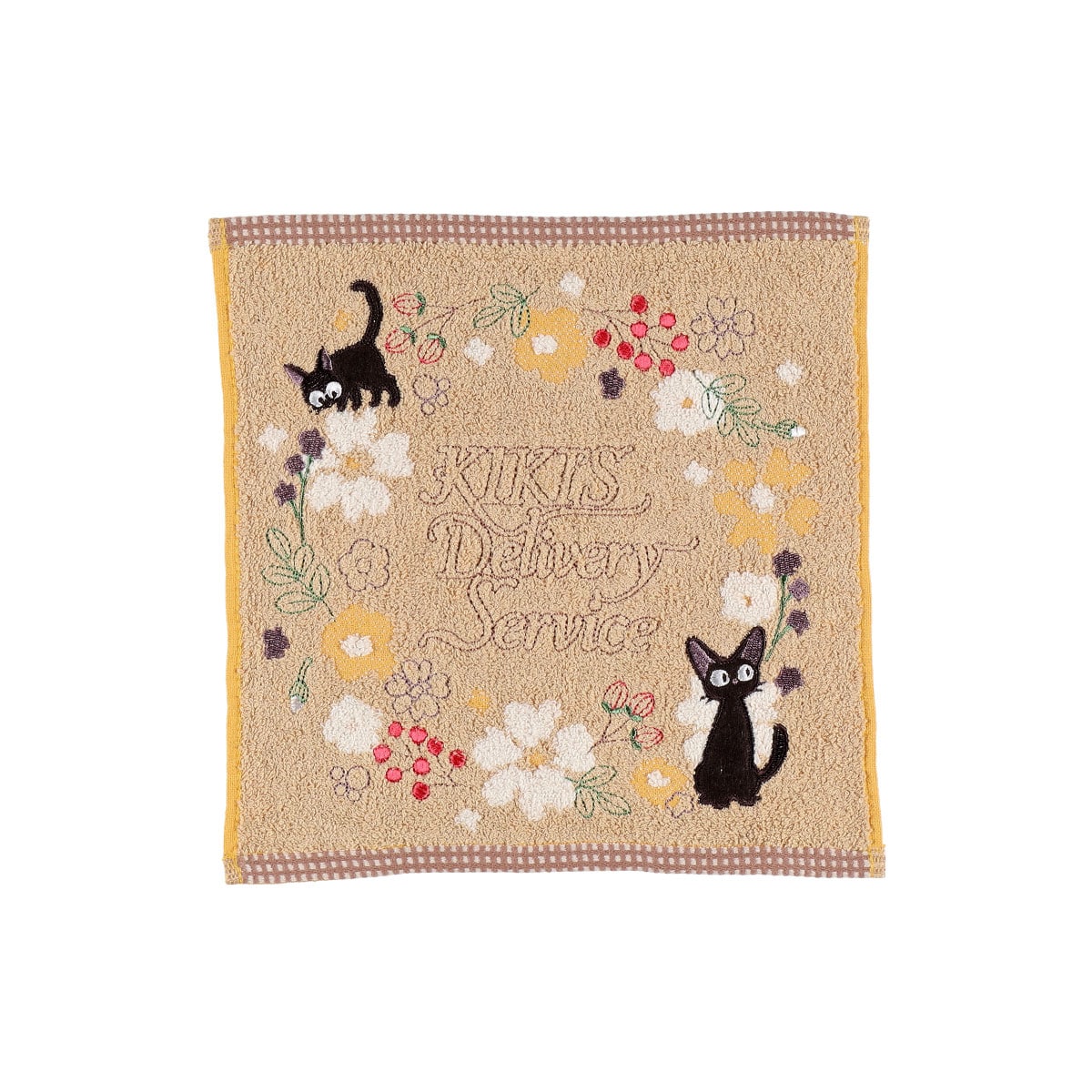 魔女の宅急便 ｢セピアフラワー｣ ミニタオル | どんぐり共和国そらのうえ店