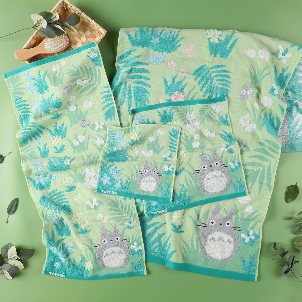 となりのトトロ 「森のちょうちょ」 ウォッシュタオル | どんぐり