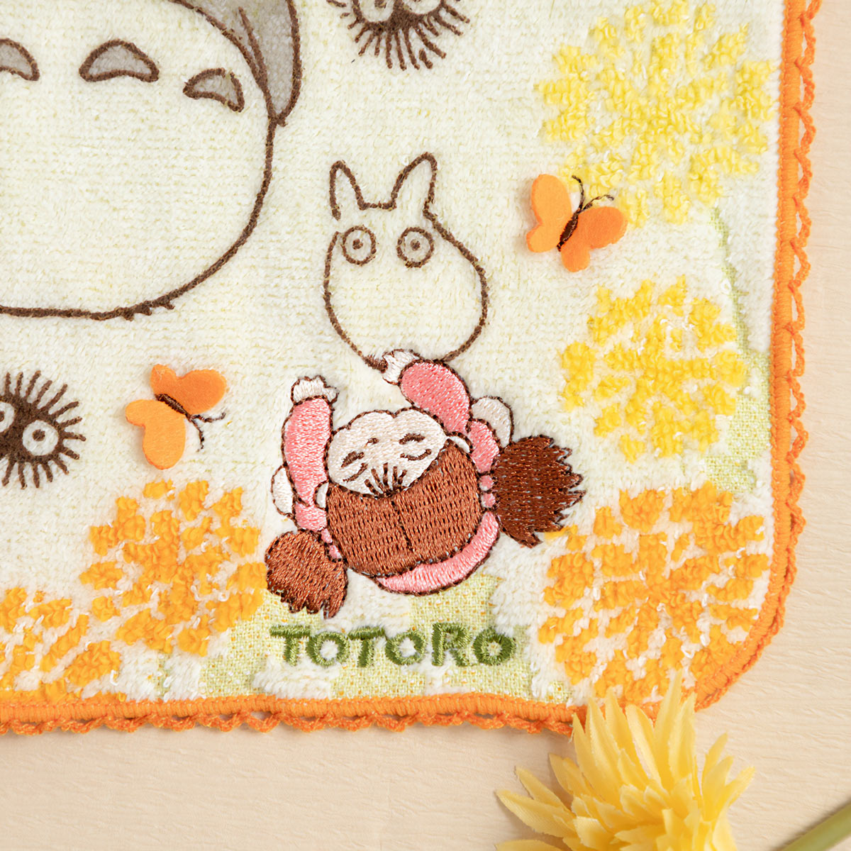 となりのトトロ らくがきメイちゃん ミニタオル | どんぐり