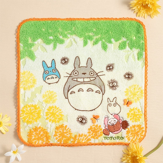 となりのトトロ らくがきメイちゃん ミニタオル