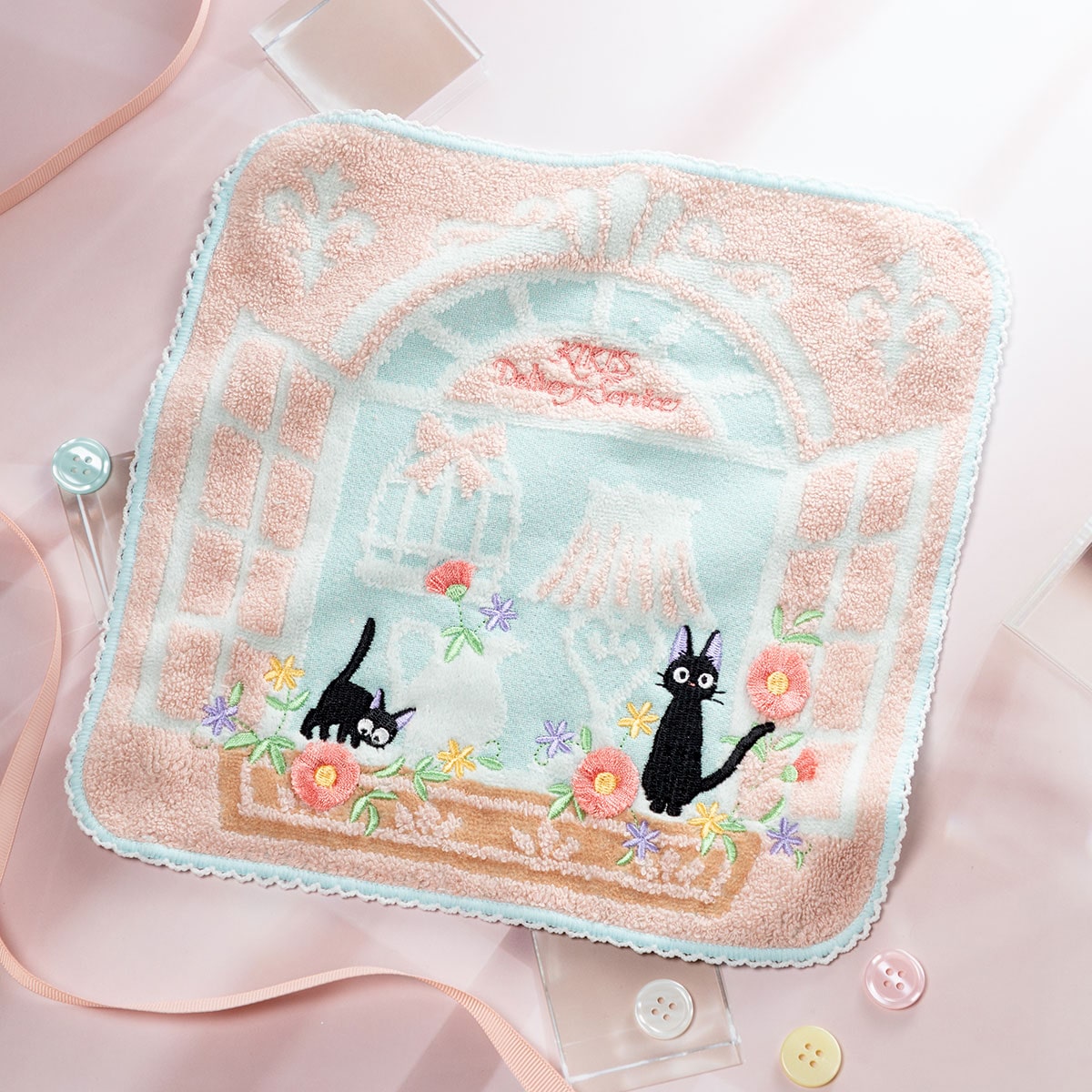 魔女の宅急便 フラワーウィンドウ ミニタオル | どんぐり共和国そらの