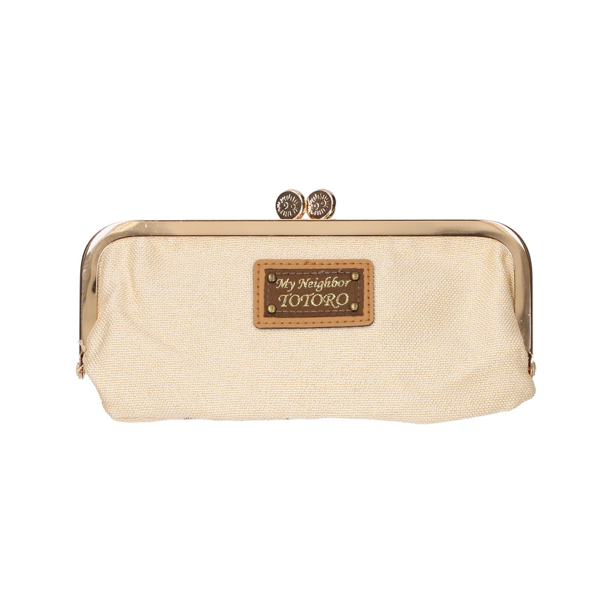 となりのトトロ「秋のひととき」口金横長ポーチ | どんぐり共和国そら