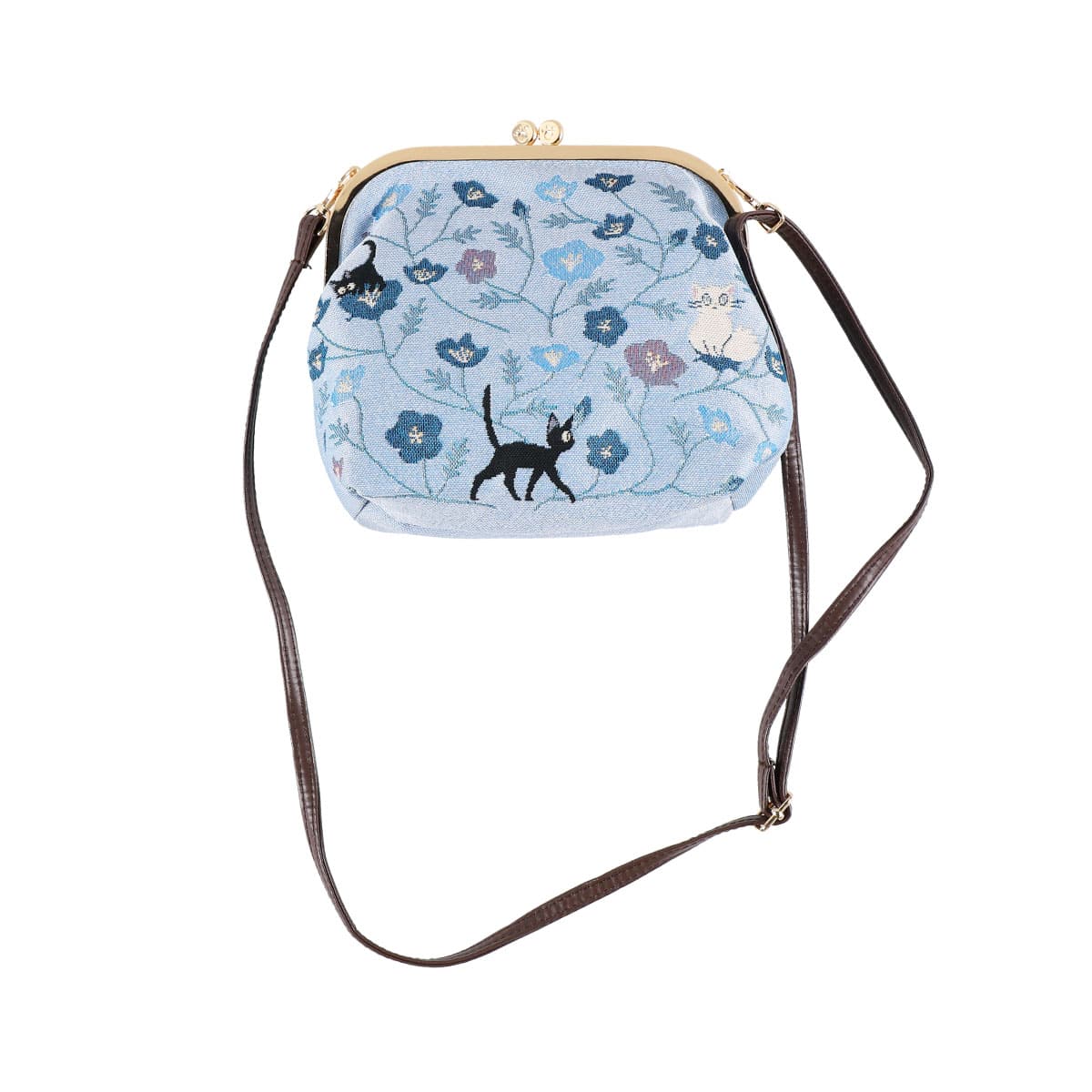 魔女の宅急便 「青のじゅうたん」 口金ショルダーポーチ | どんぐり