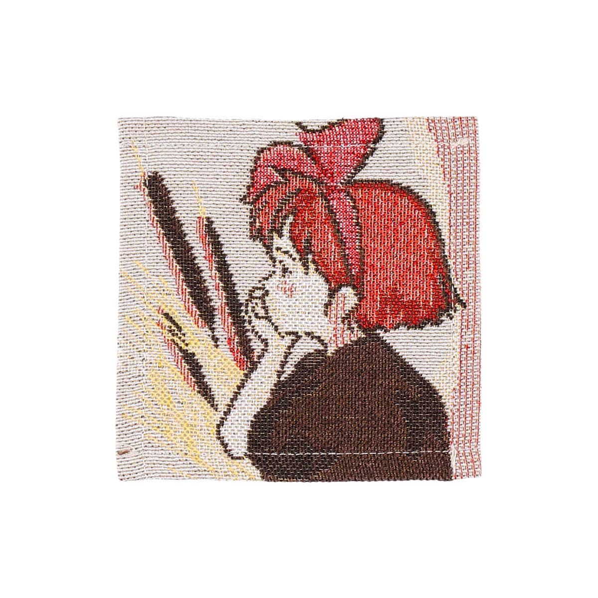 【魔女の宅急便】コースターセット　お買い物　箱あり　未使用　希少 魔女の宅急便 ゴブラン織 コースター 4枚組 | どんぐり共和国