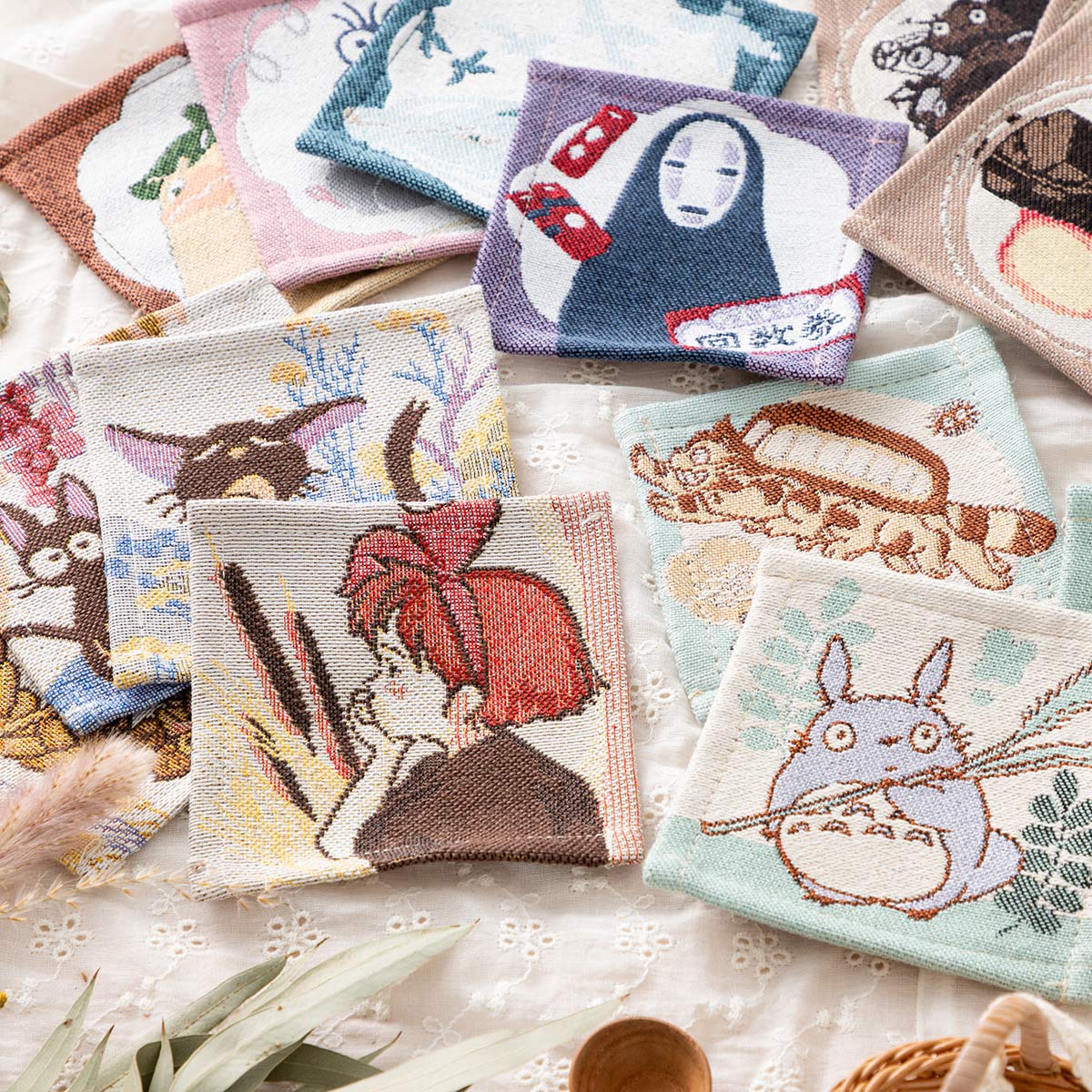 ハウルの動く城 ゴブラン織 コースター 4枚組 | どんぐり共和国そらの