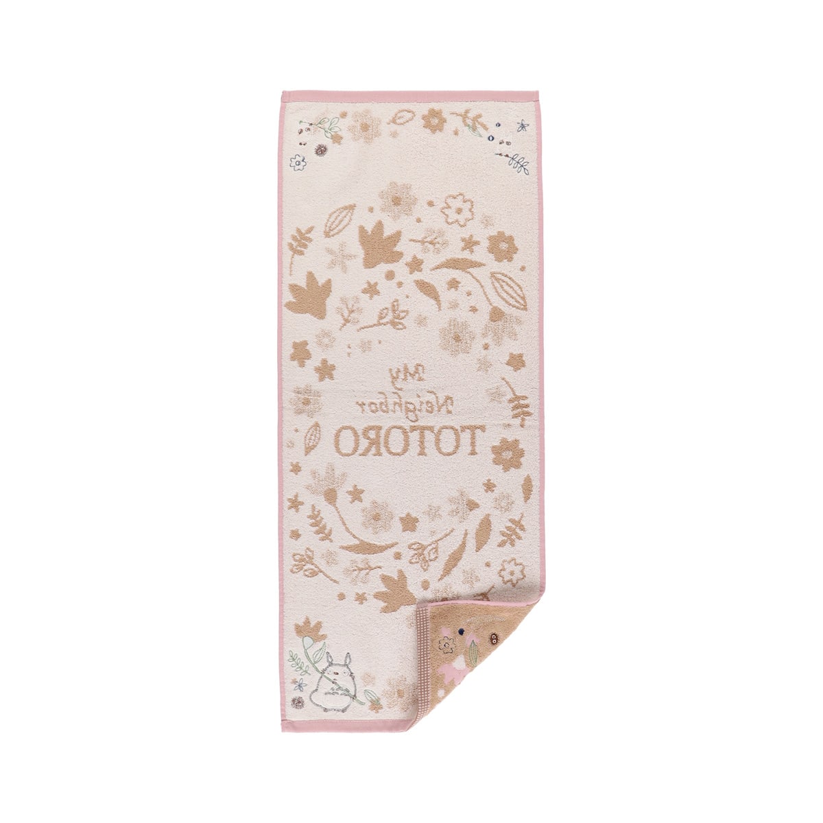 となりのトトロ ｢アンティークリーフ｣ フェイスタオル | どんぐり