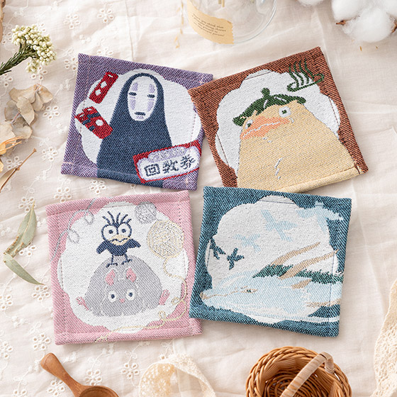 千と千尋の神隠し ゴブラン織 コースター 4枚組 | どんぐり共和国そら