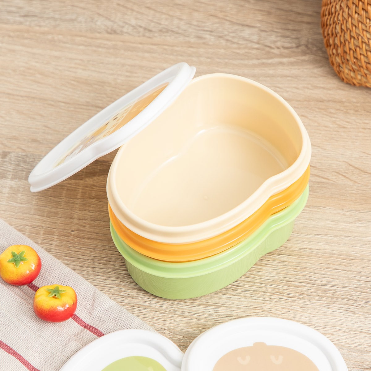 となりのトトロ ダイカットシール容器3P ガーデン | どんぐり共和国