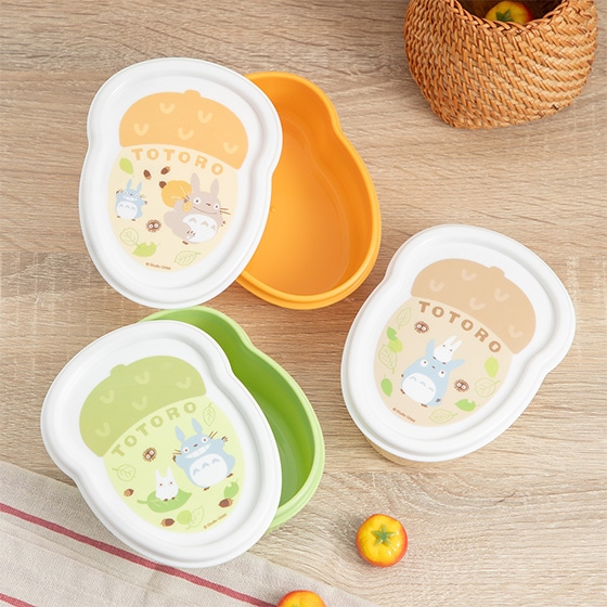 となりのトトロ ダイカットシール容器3P ガーデン | どんぐり共和国