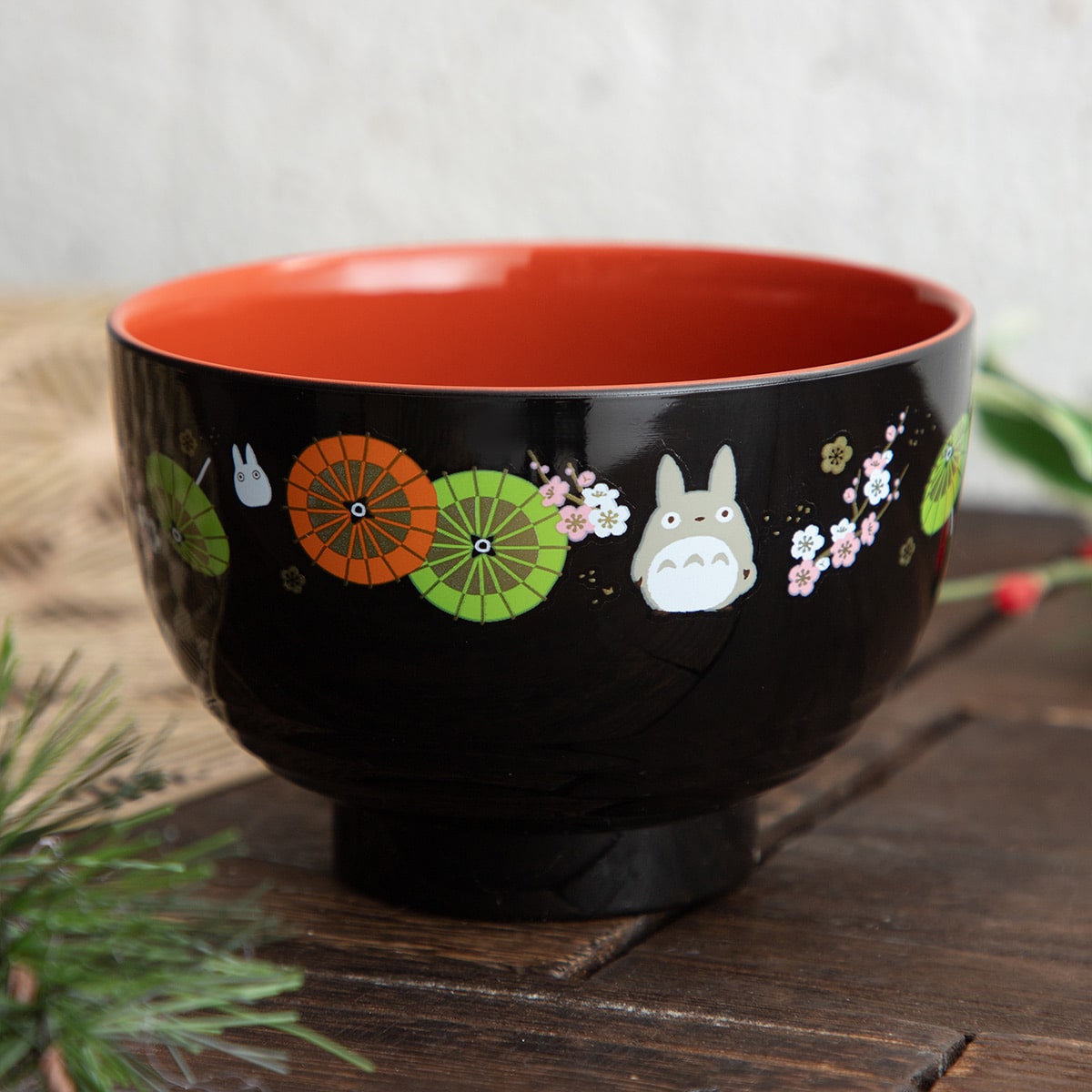 となりのトトロ トトロ和傘 塗汁わん N2 | どんぐり共和国そらのうえ店