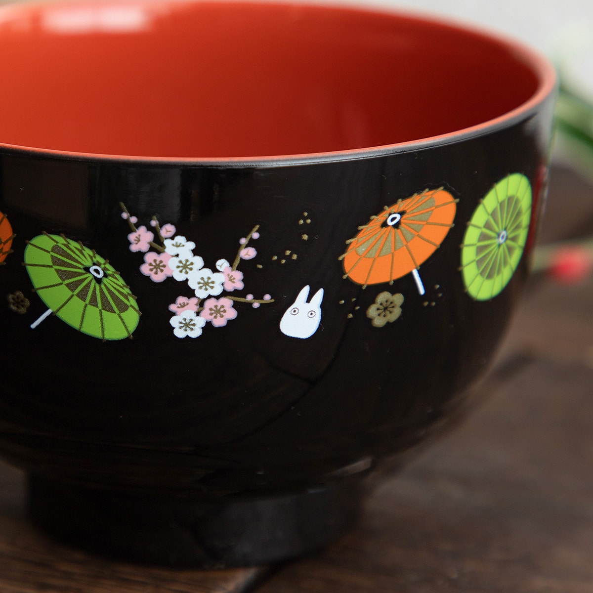 となりのトトロ トトロ和傘 塗汁わん N2 | どんぐり共和国そらのうえ店