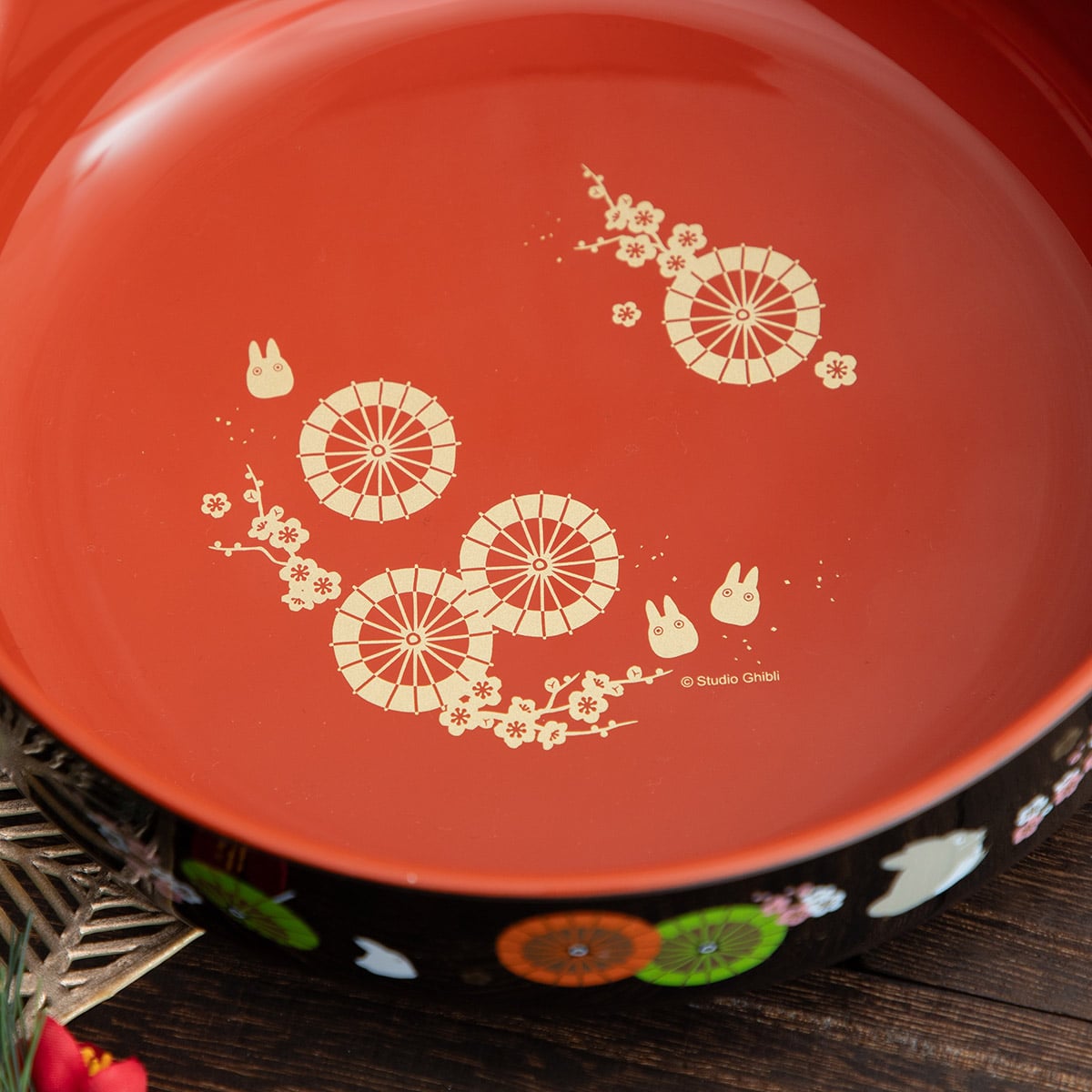 となりのトトロ トトロ和傘 塗スナックボウル NB2 | どんぐり共和国