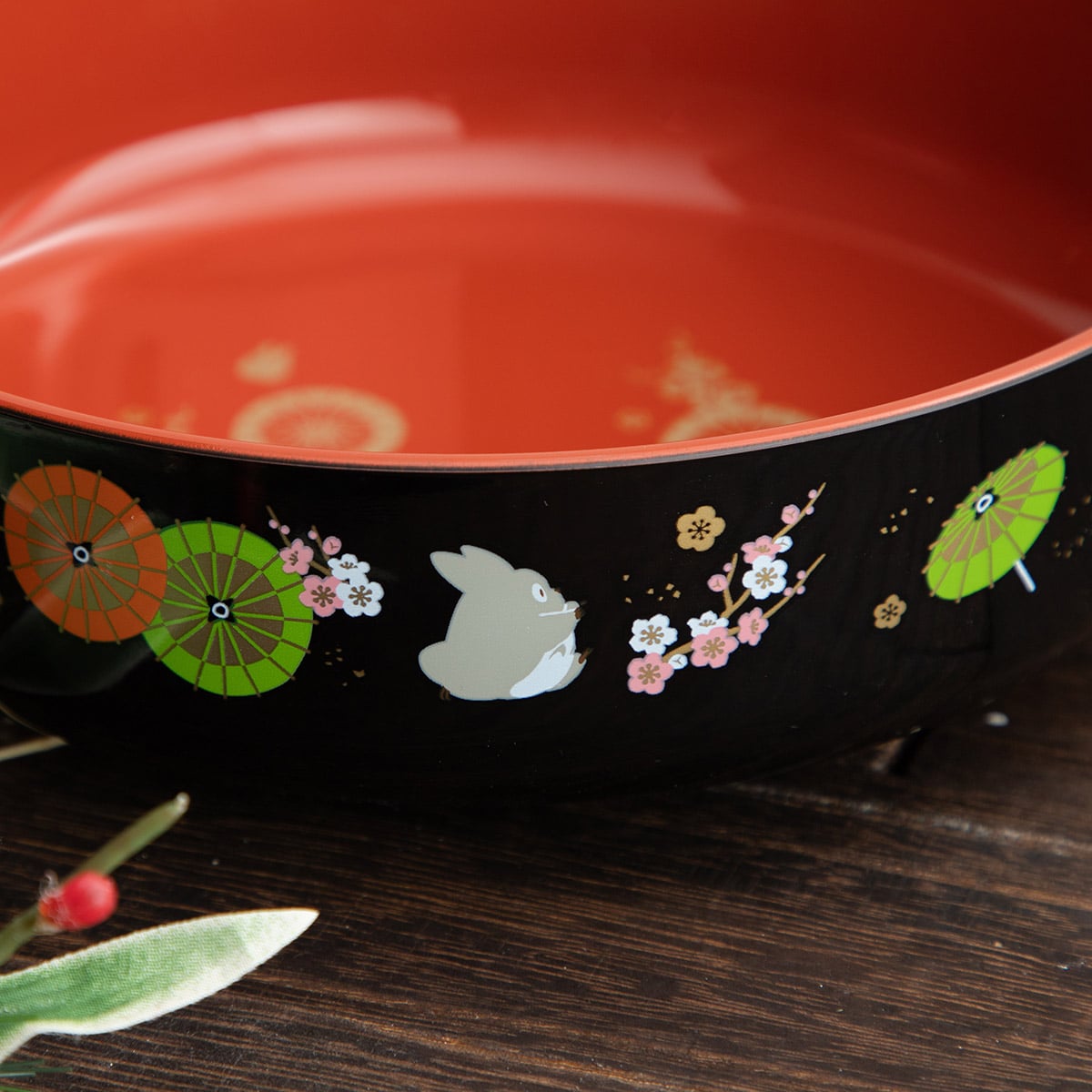 トトロ ガラス皿　スナックボウル 塗スナックボウル○となりのトトロ 20○//入れ物 容器 お菓子