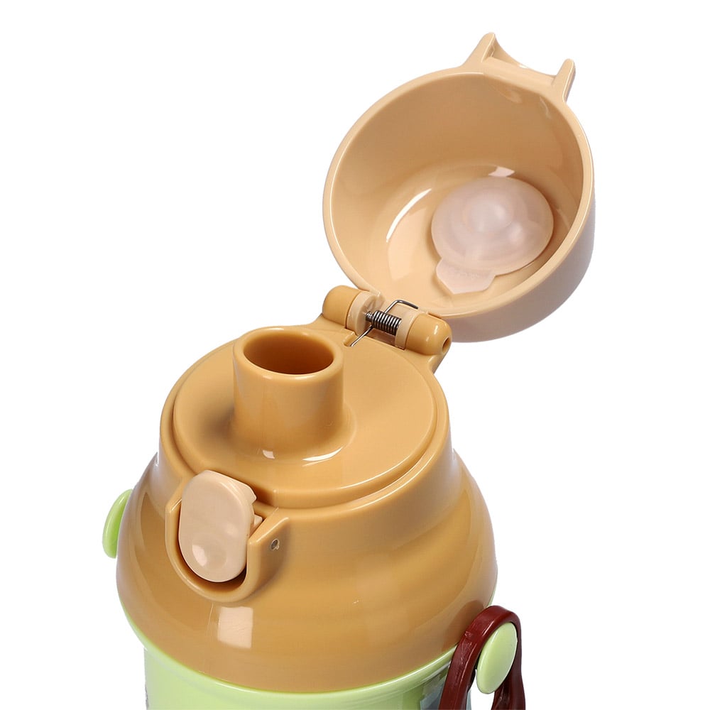 となりのトトロ 抗菌 直飲 プラワンタッチボトル 480ml ネコバス