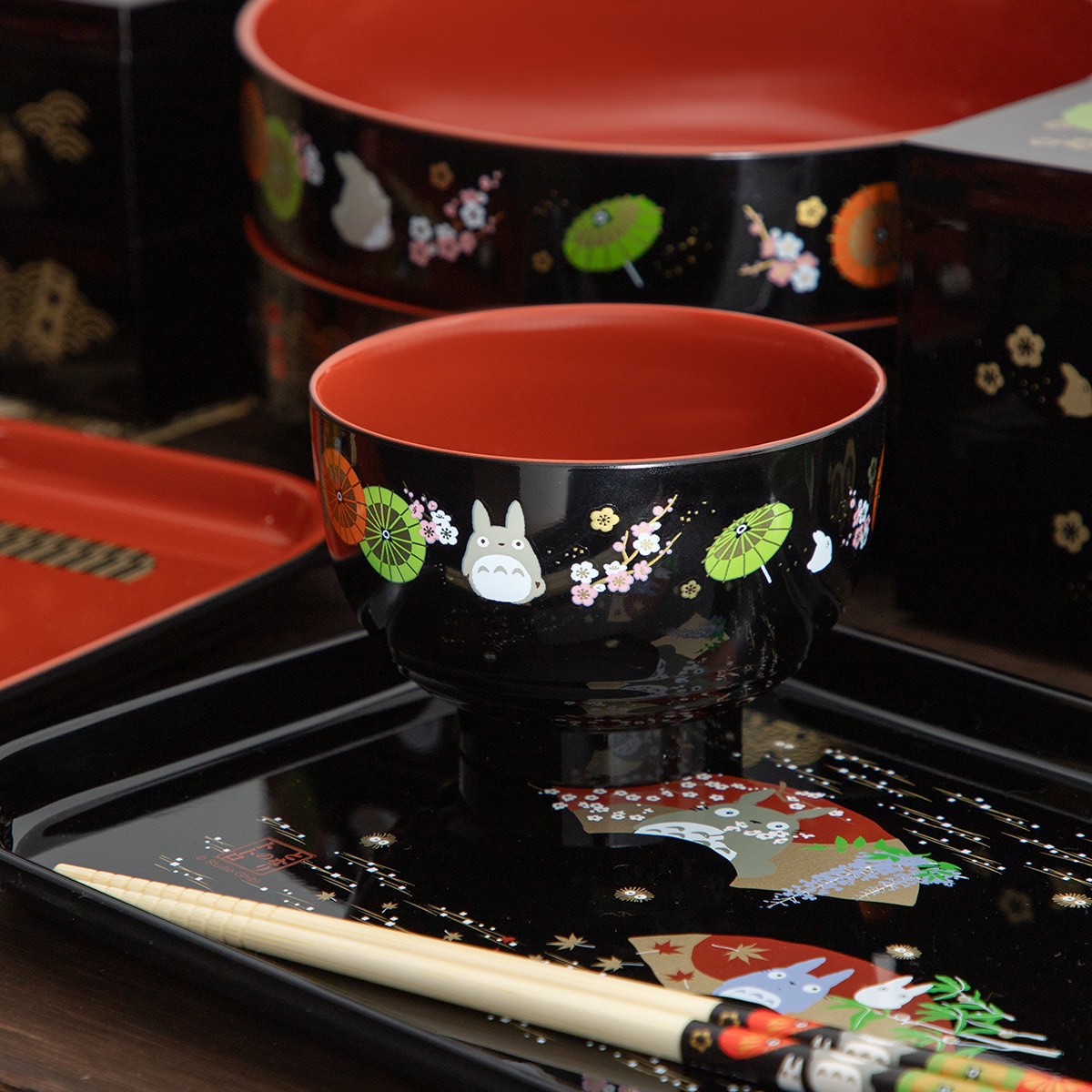 千と千尋の神隠し 塗トレー | どんぐり共和国そらのうえ店