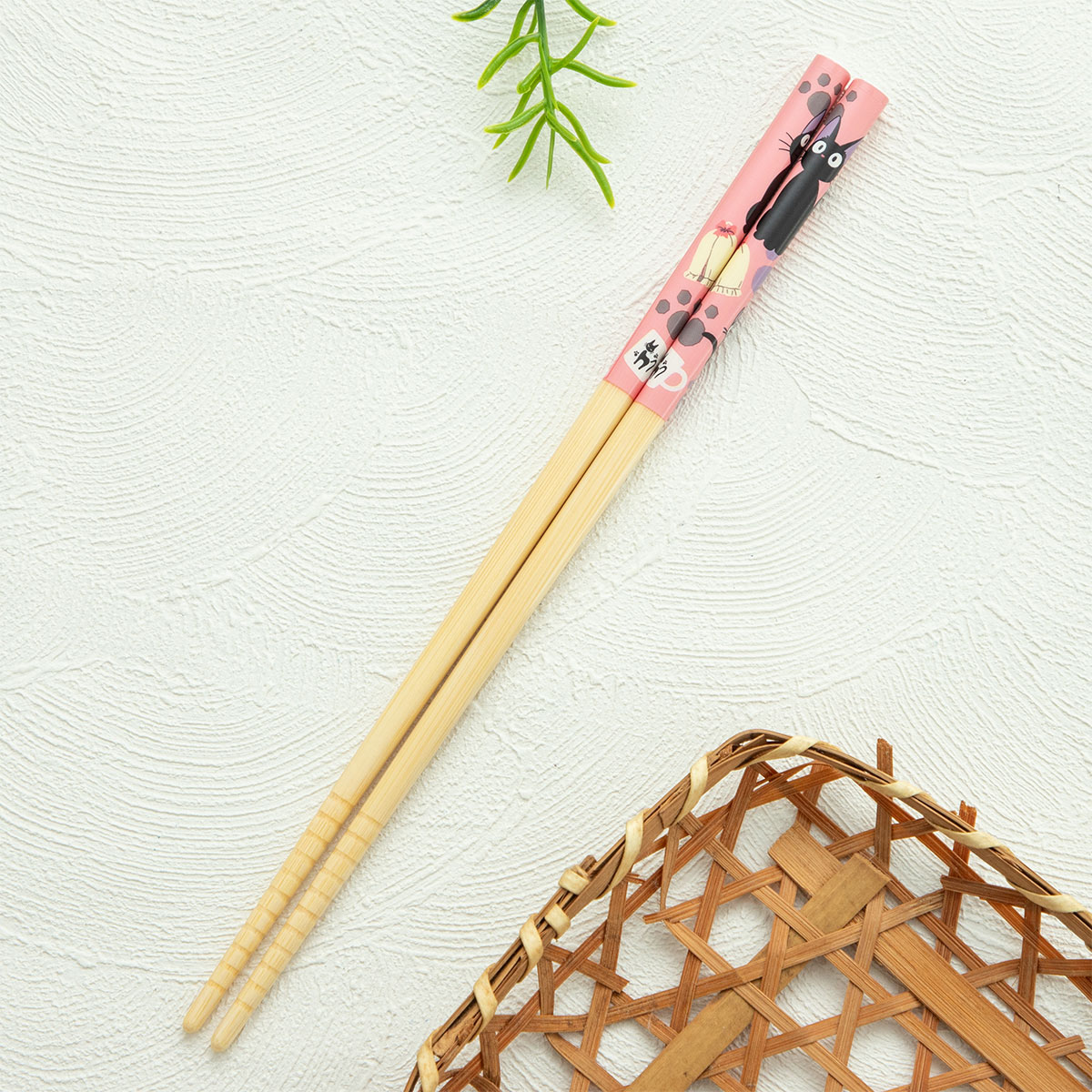 魔女の宅急便 竹箸21㎝ ピンク | どんぐり共和国そらのうえ店