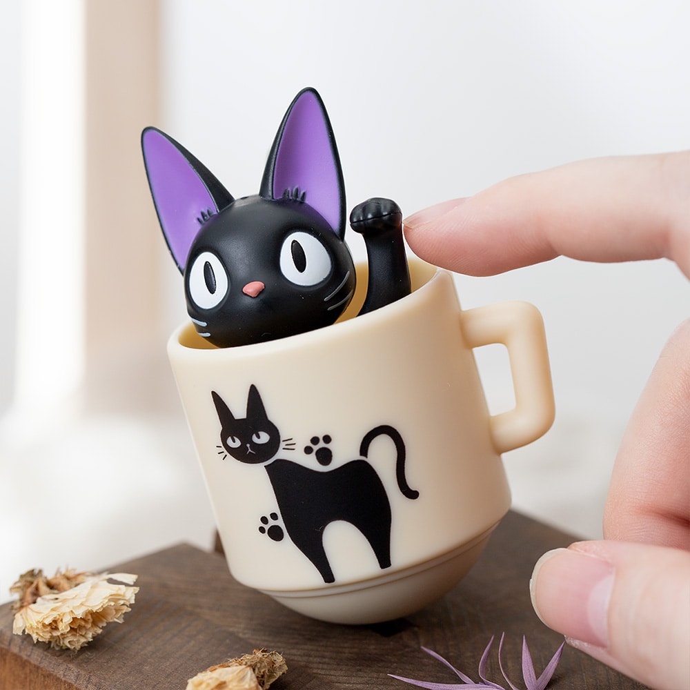 魔女の宅急便　ジジ　おおきくゆらゆら　おきあがちこぼし スタジオジブリ 魔女の宅急便 もっと！ゆらゆらおきあがりこぼし