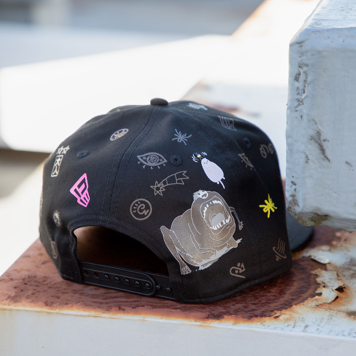 千と千尋の神隠し NEW ERA コラボキャップ 9FIFTY ブラック | どんぐり