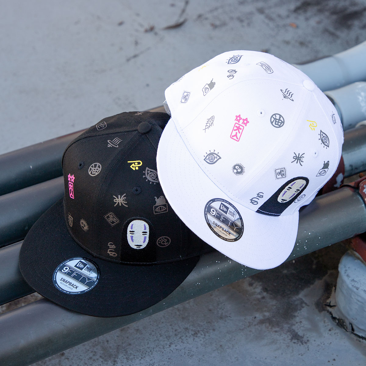 千と千尋の神隠し NEW ERA コラボキャップ 9FIFTY ブラック | どんぐり