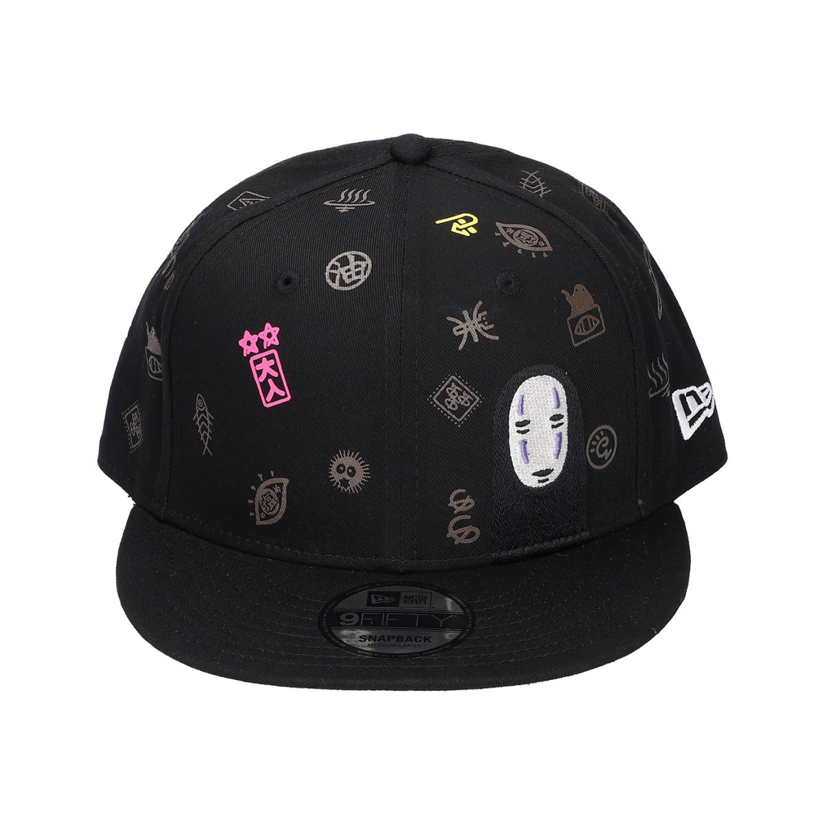 千と千尋の神隠し NEW ERA コラボキャップ 9FIFTY ブラック | どんぐり
