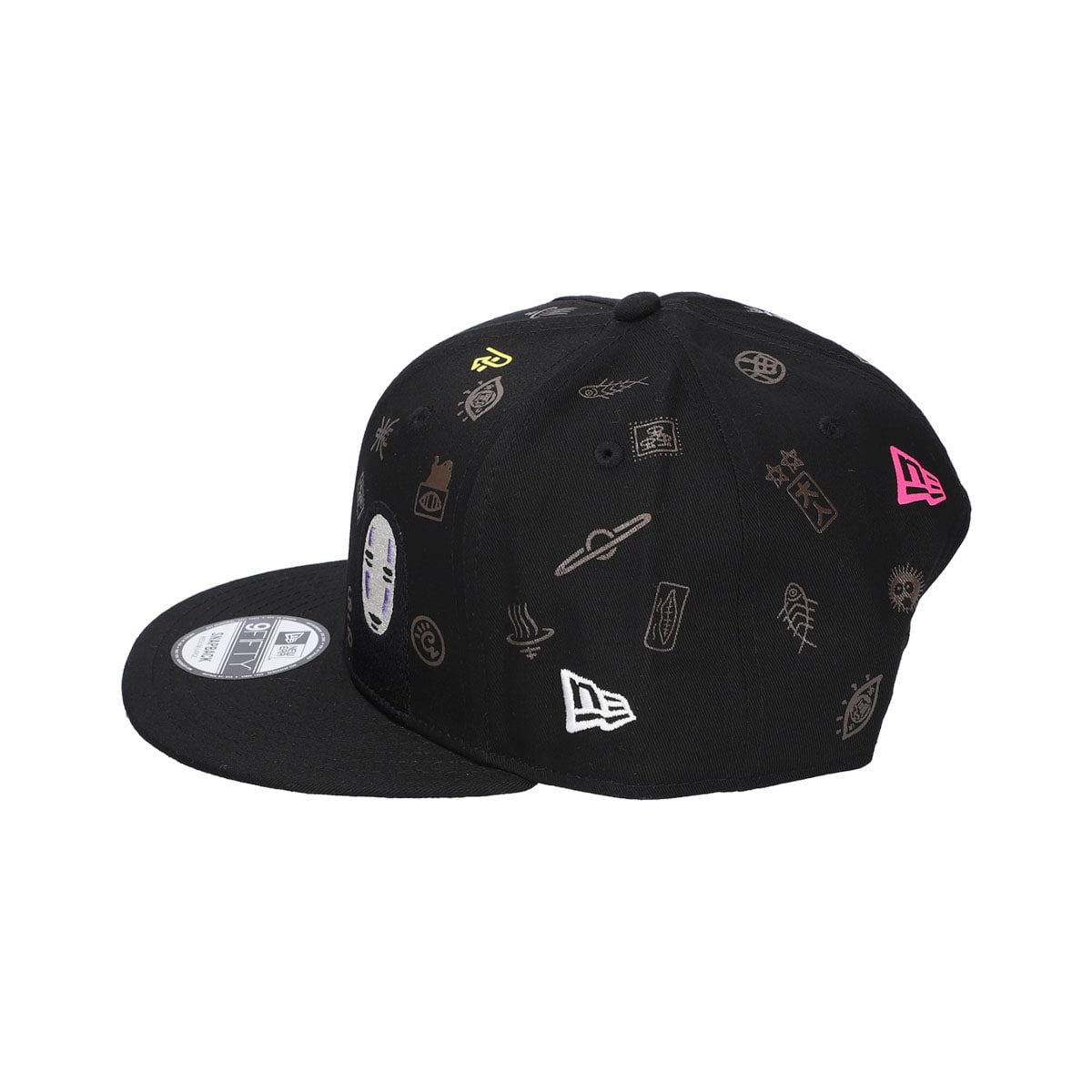 New Era 千と千尋の神隠しコラボキャップ 9FIFTY キャップ 黒 千と千尋の神隠し NEW ERA コラボキャップ 9FIFTY ブラック | どんぐり