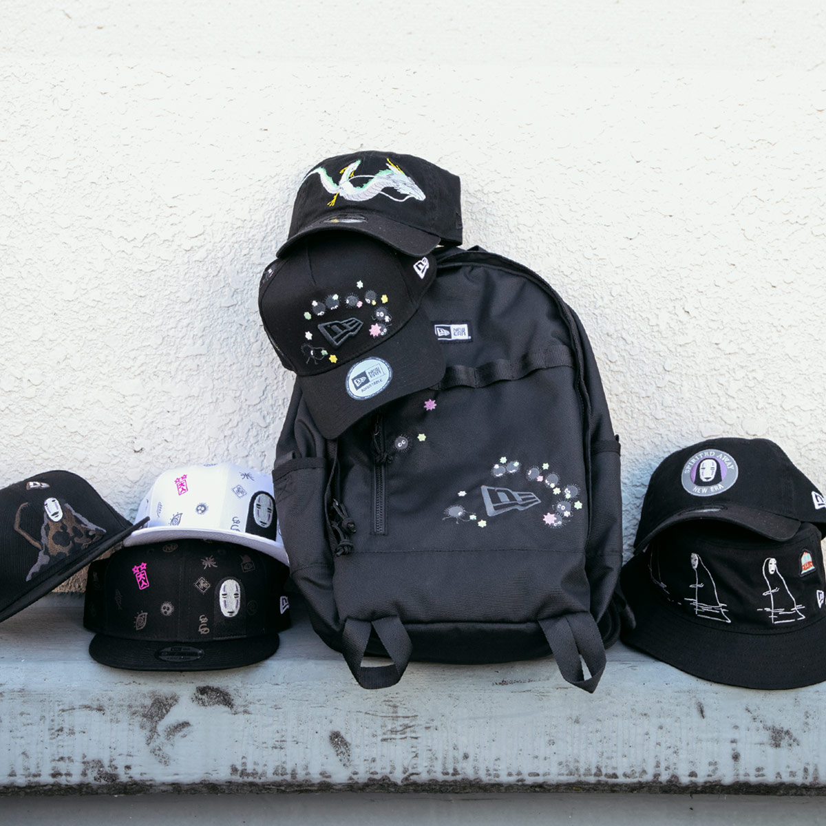 千と千尋の神隠し NEW ERA コラボキャップ 9FIFTY ブラック | どんぐり