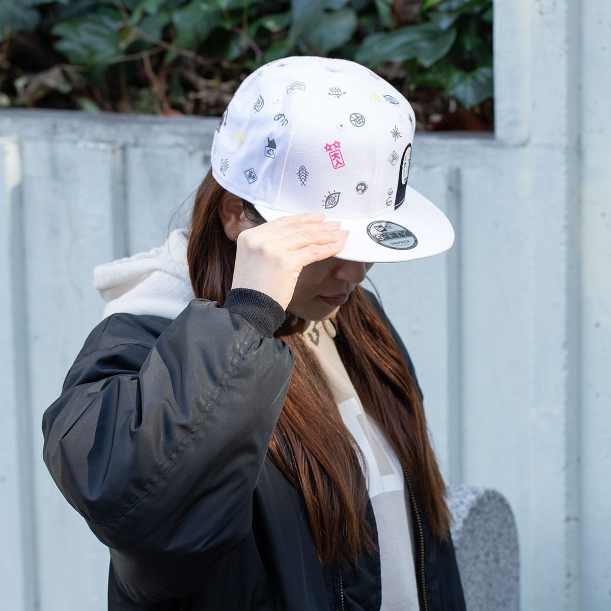 千と千尋の神隠し NEW ERA コラボキャップ 9FIFTY ホワイト そらのうえ店