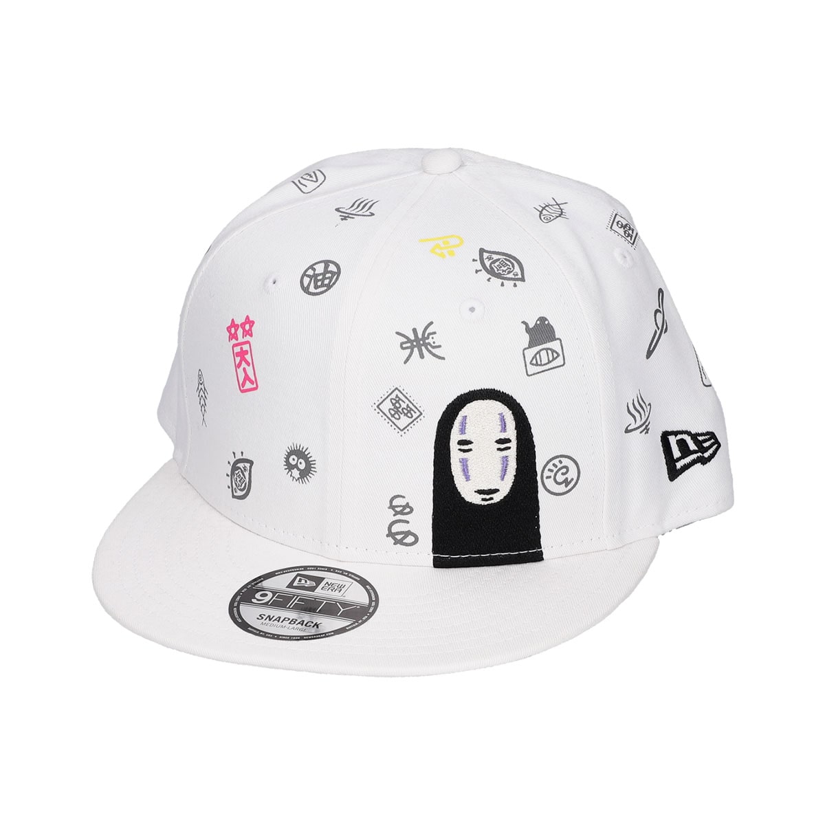 【完売品】極美品 千と千尋の神隠し NEW ERA キャップ 9FIFTY 千と千尋の神隠し NEW ERA コラボキャップ 9FIFTY ホワイト | どんぐり