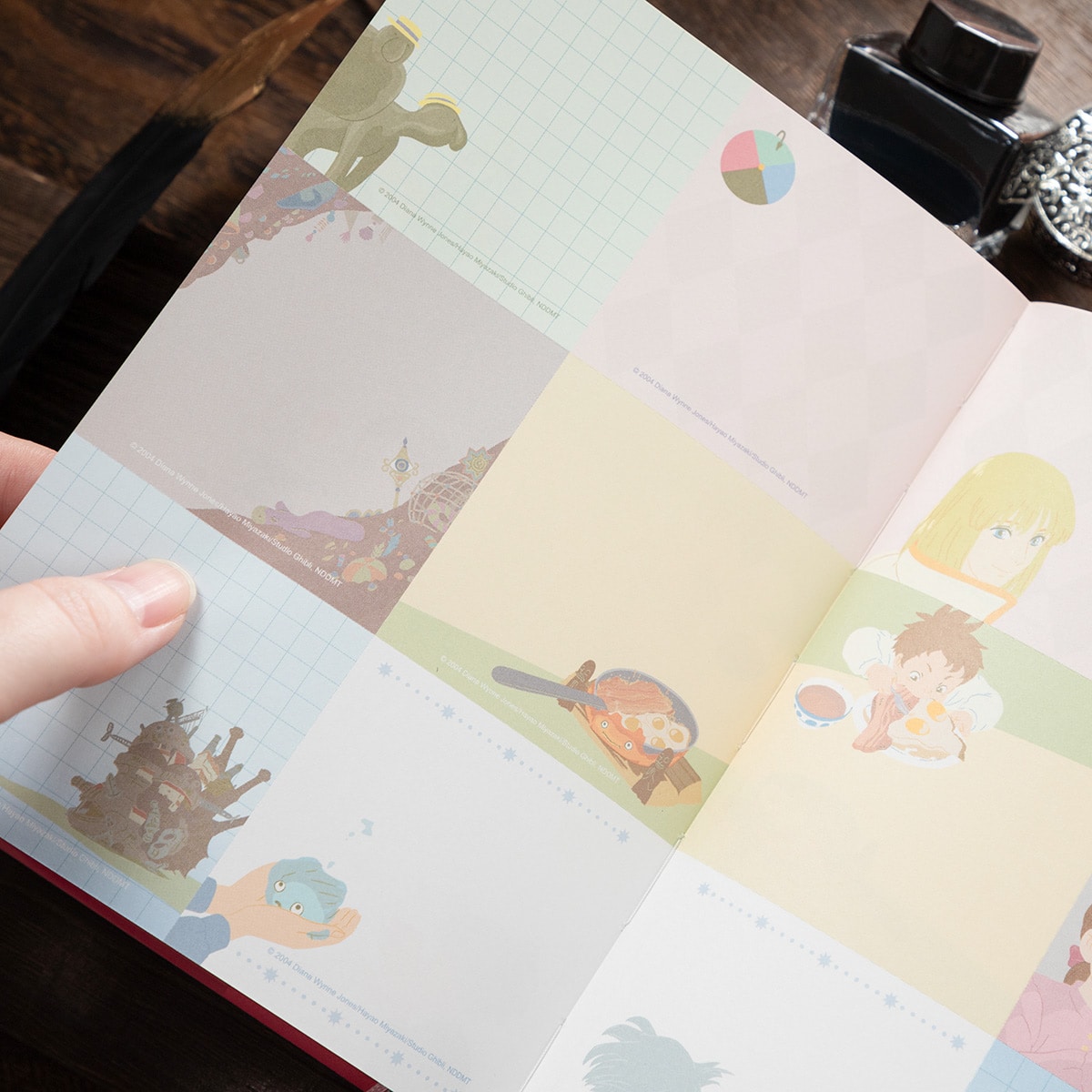 ハウルの動く城 2026年スケジュール帳 HUS-26 | どんぐり共和国そらの