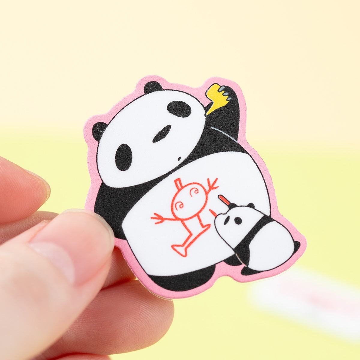 パンダコパンダ ふわふわステッカー | どんぐり共和国そらのうえ店