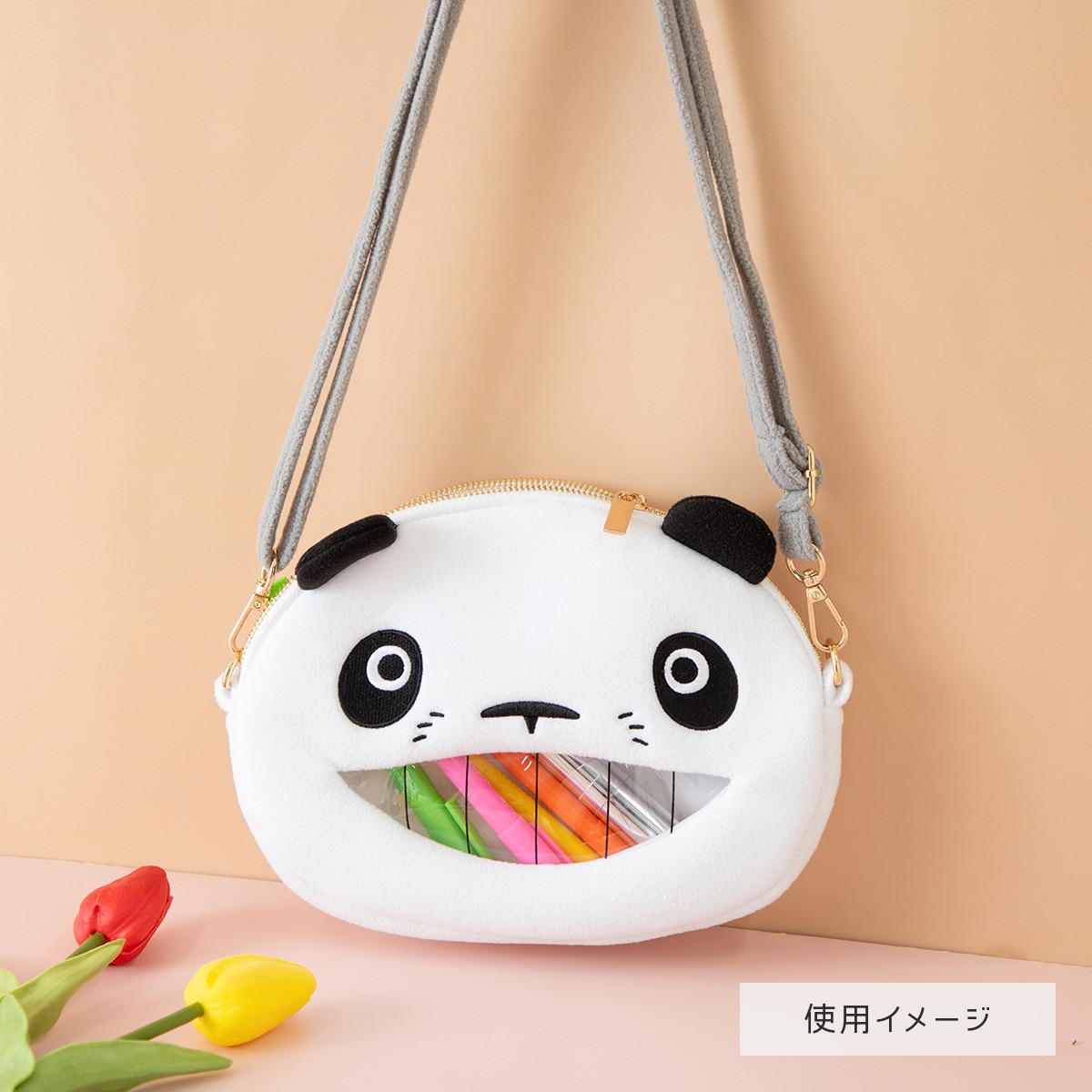 パンダコパンダ おでかけポシェット パパンダ | どんぐり共和国そらの