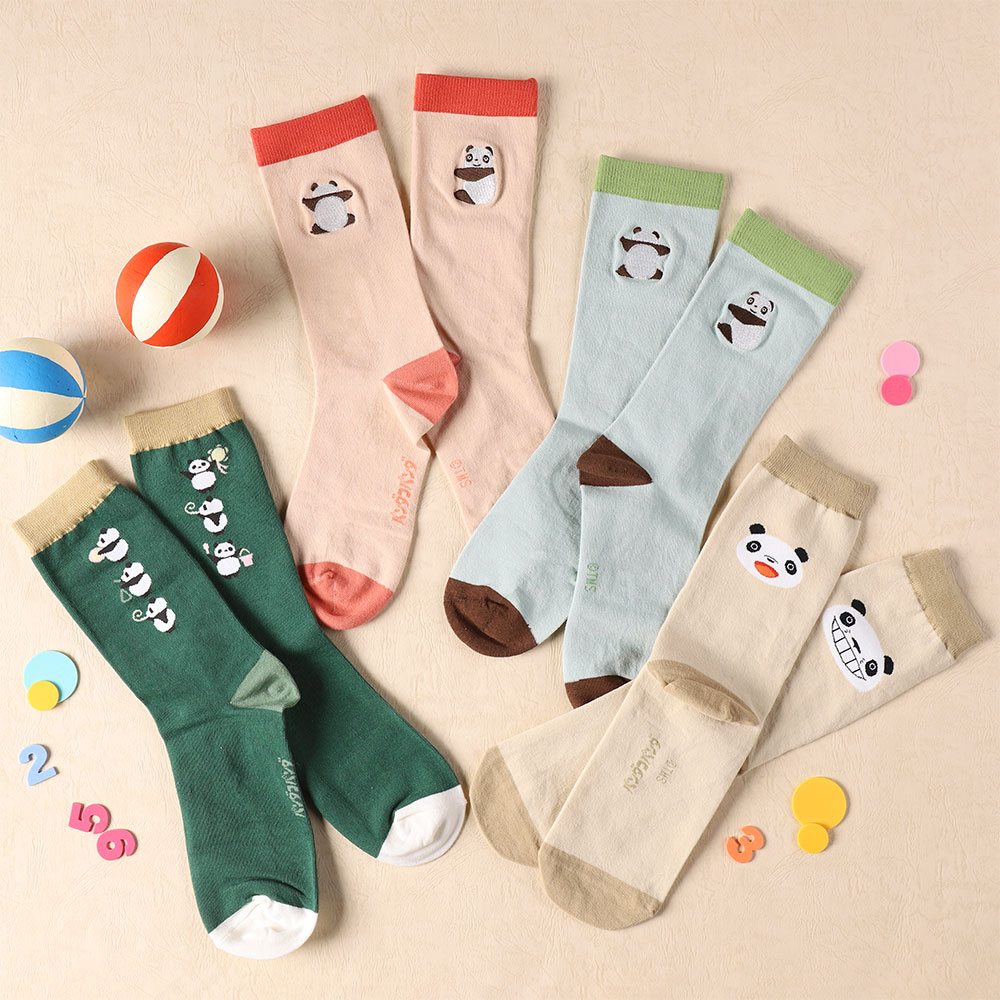 パンダコパンダ 靴下 (ブルー) | どんぐり共和国そらのうえ店