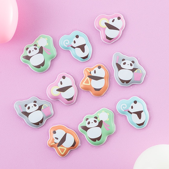 パンダコパンダ ぷくぷくフレークシール おんがく
