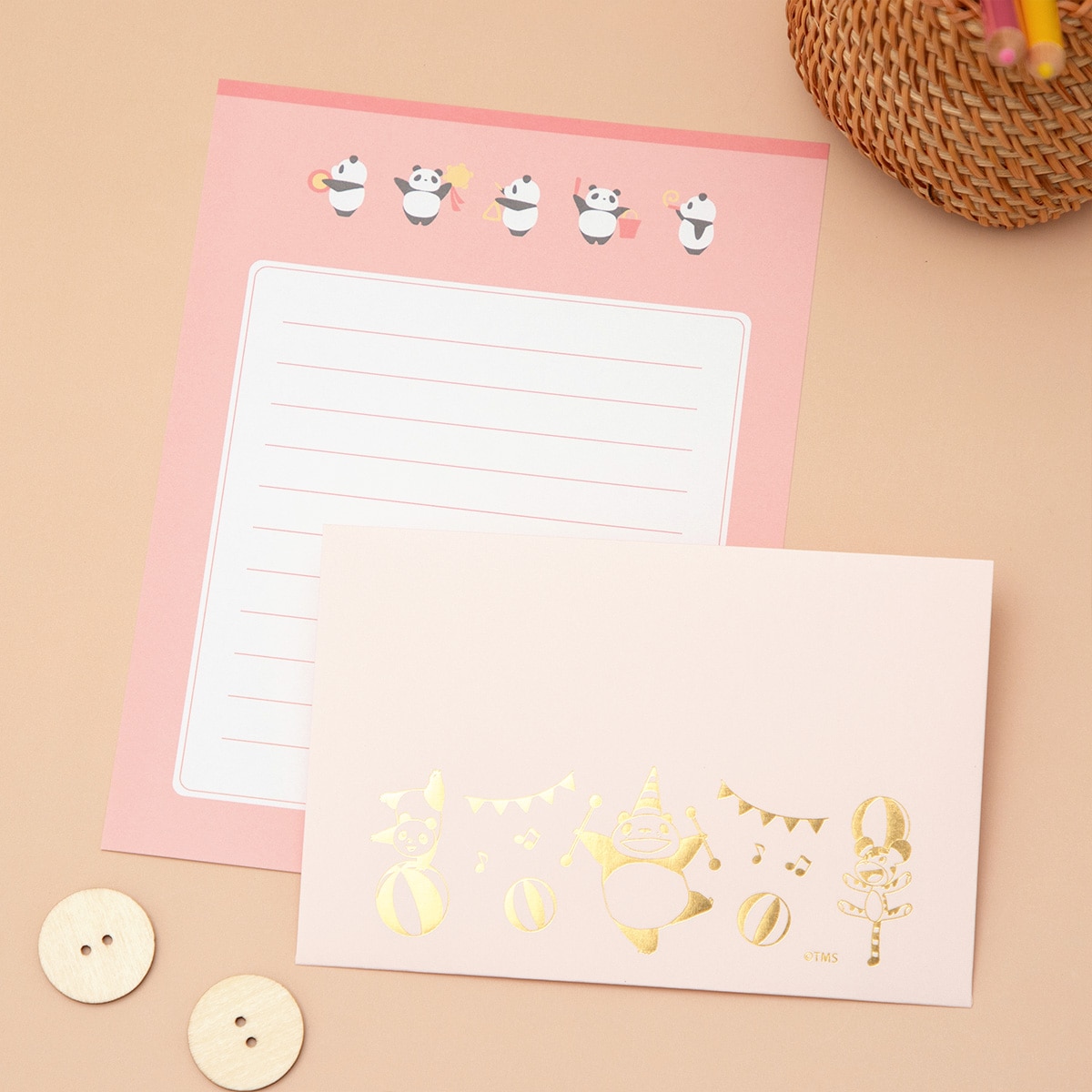 パンダコパンダ 金箔レターセット サーカス | どんぐり共和国そらのうえ店