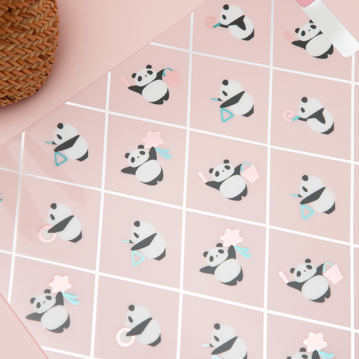 パンダコパンダ A4ポケットクリアファイル (おんがく) | どんぐり