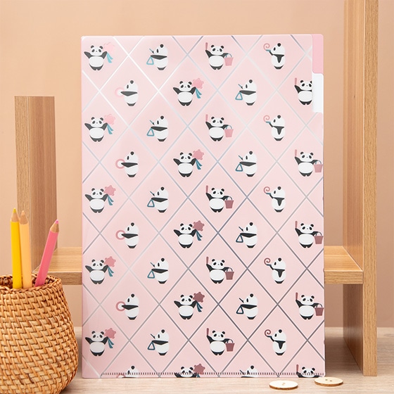パンダコパンダ A4ポケットクリアファイル (おんがく)