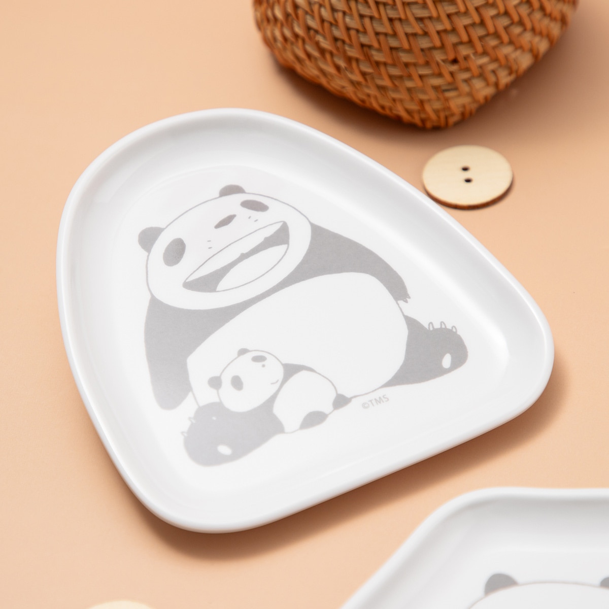 パンダコパンダ ダイカットトレイ スマイル | どんぐり共和国そらのうえ店