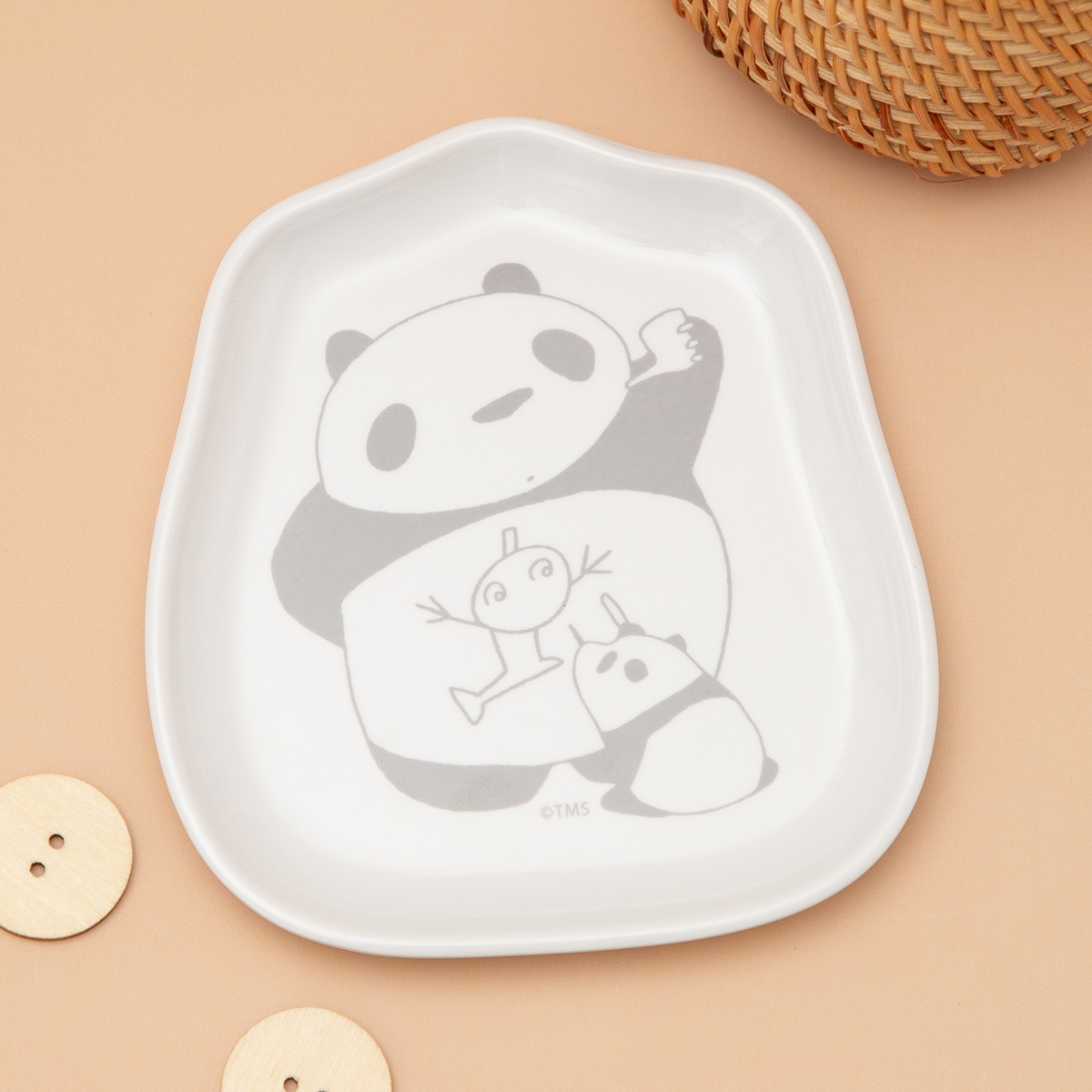 パンダ様リクエスト パンダコパンダ ダイカットトレイ らくがき | どんぐり共和国