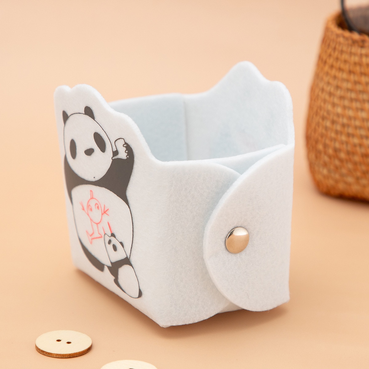 パンダコパンダ フェルトペン立て | どんぐり共和国そらのうえ店