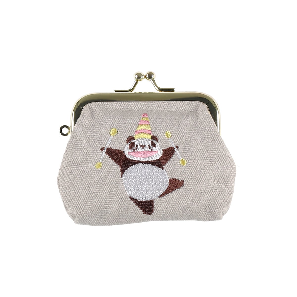 パンダコパンダ 刺繍ミニがま口 サーカス | どんぐり共和国そらのうえ店